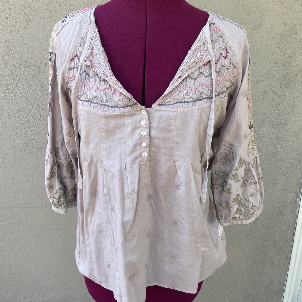 Odd Molly Small Peasant Blouse